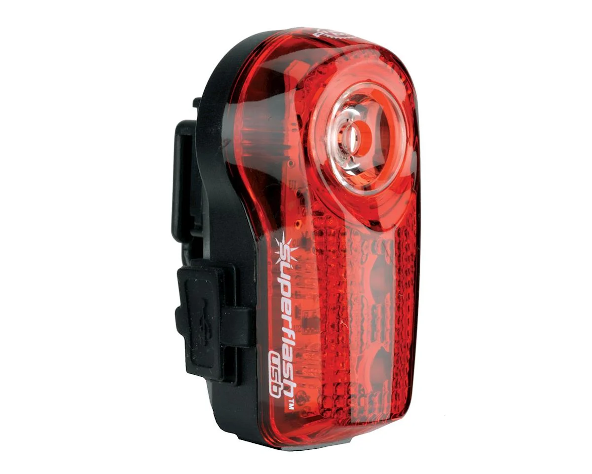 Planet Bike Superflash Tail Light (Red/Black)